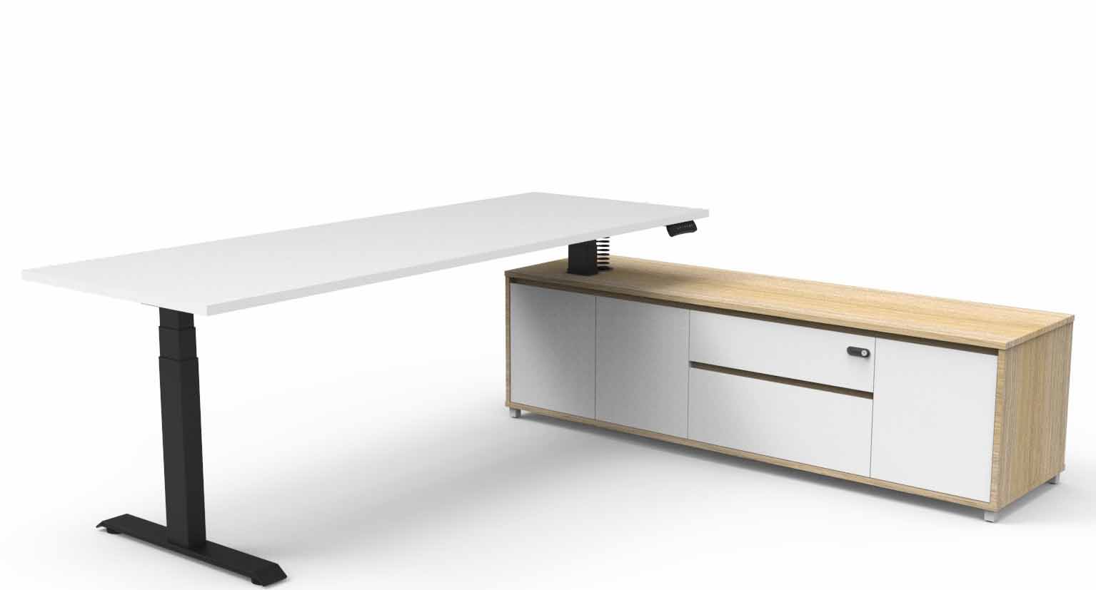 Boost+ Height Adjustable Executive Desk